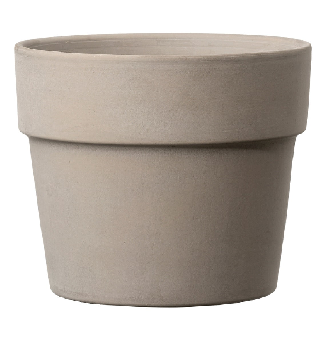 Deroma 4S15JPZ Perfetto Round Cachepot, Clay