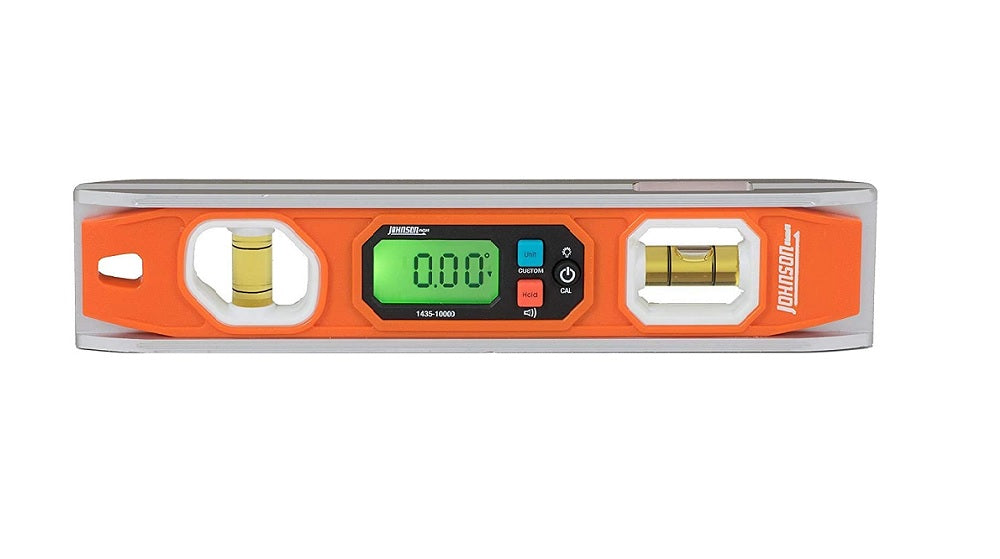 Johnson 1435-1000D Magnetic Digital Torpedo Level, 10"