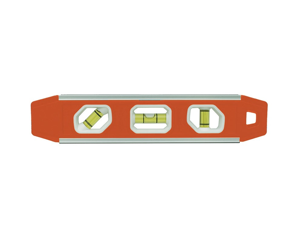 Johnson 1412-0900 Magnetic Aluminum Torpedo Level, 9"