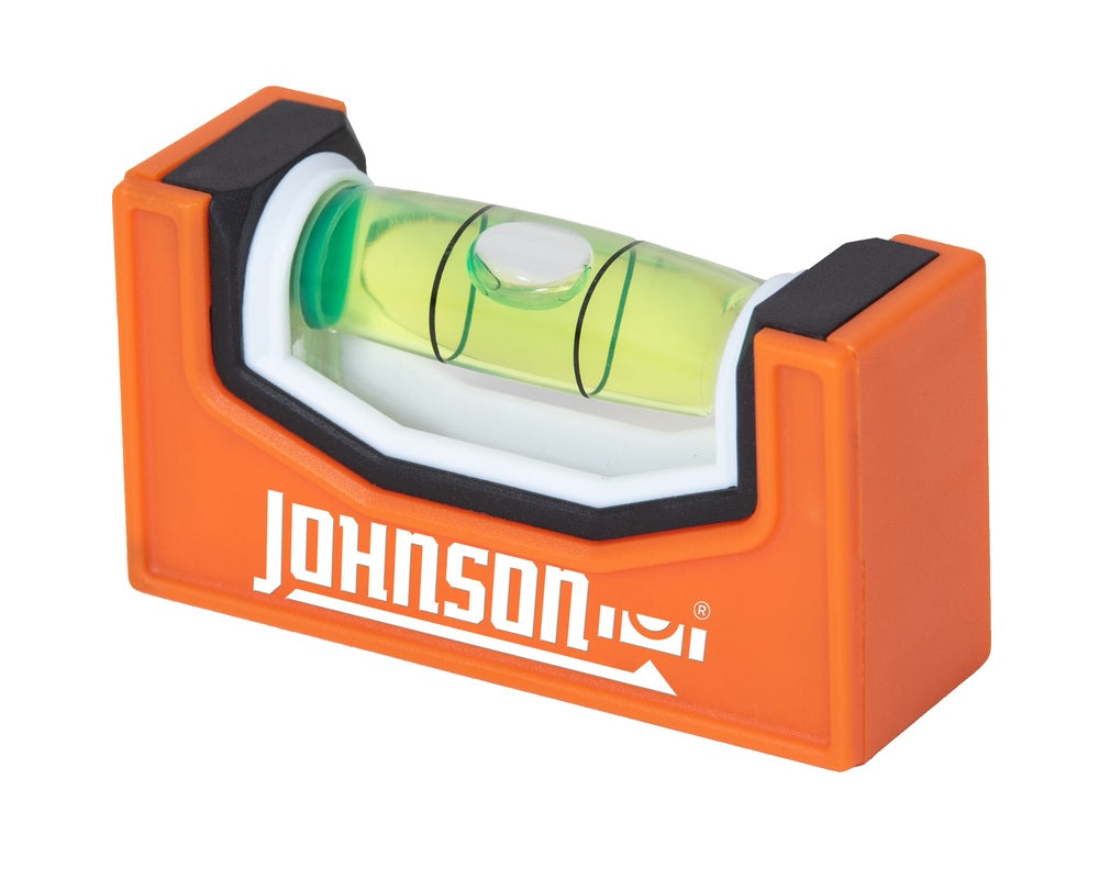 Johnson 1721P Magnetic Pocket Level, Orange