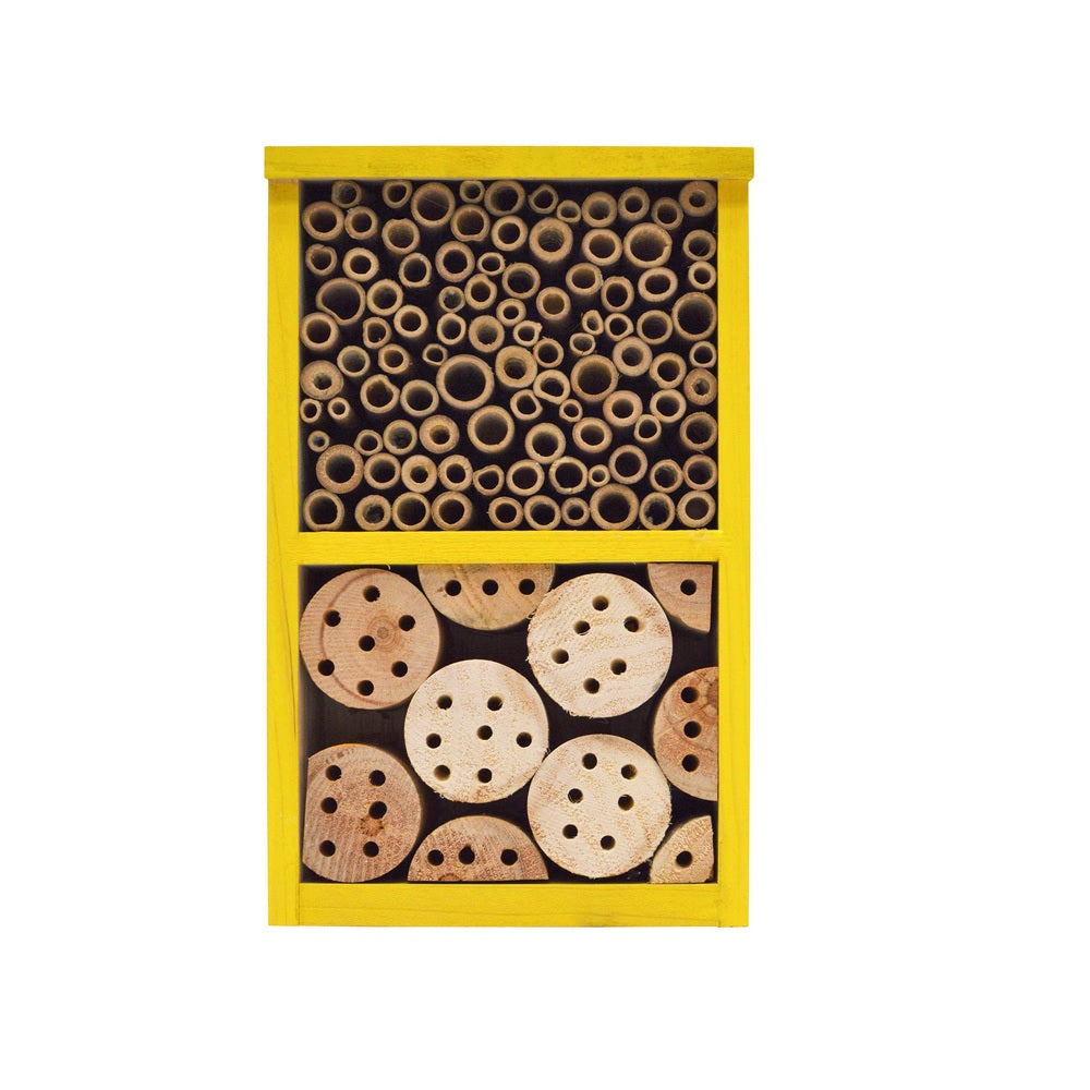 Nature's Way PWH5 Better Gardens Bee House, Yellow