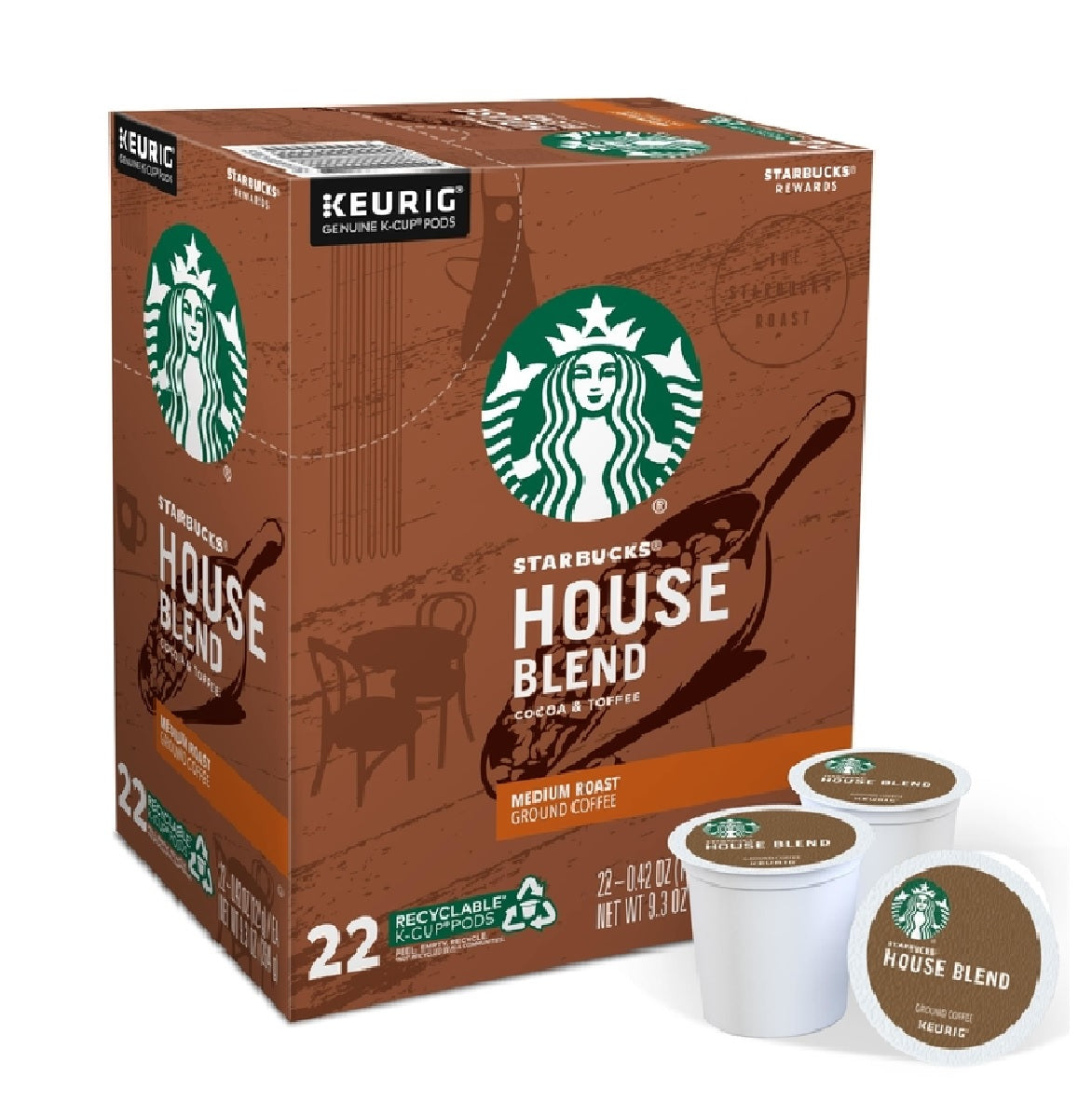 Keurig 5000346315 Starbucks Cocoa and Toffee Coffee K-Cups