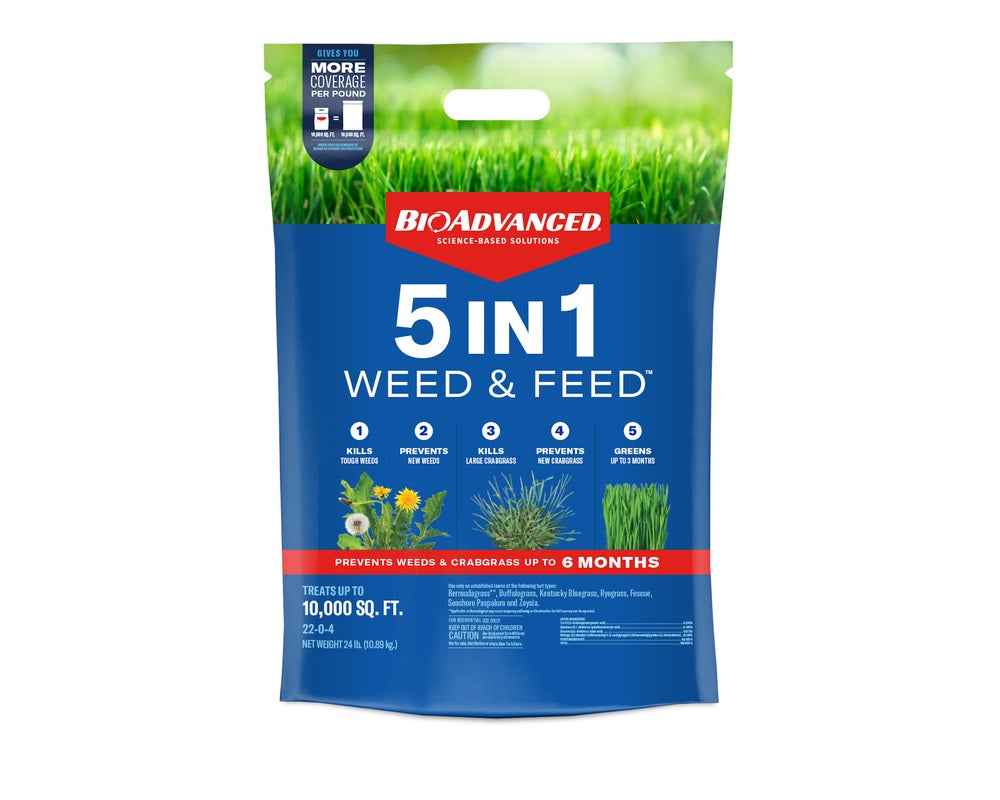 BioAdvanced 704865H Weed and Feed, 24 LBS