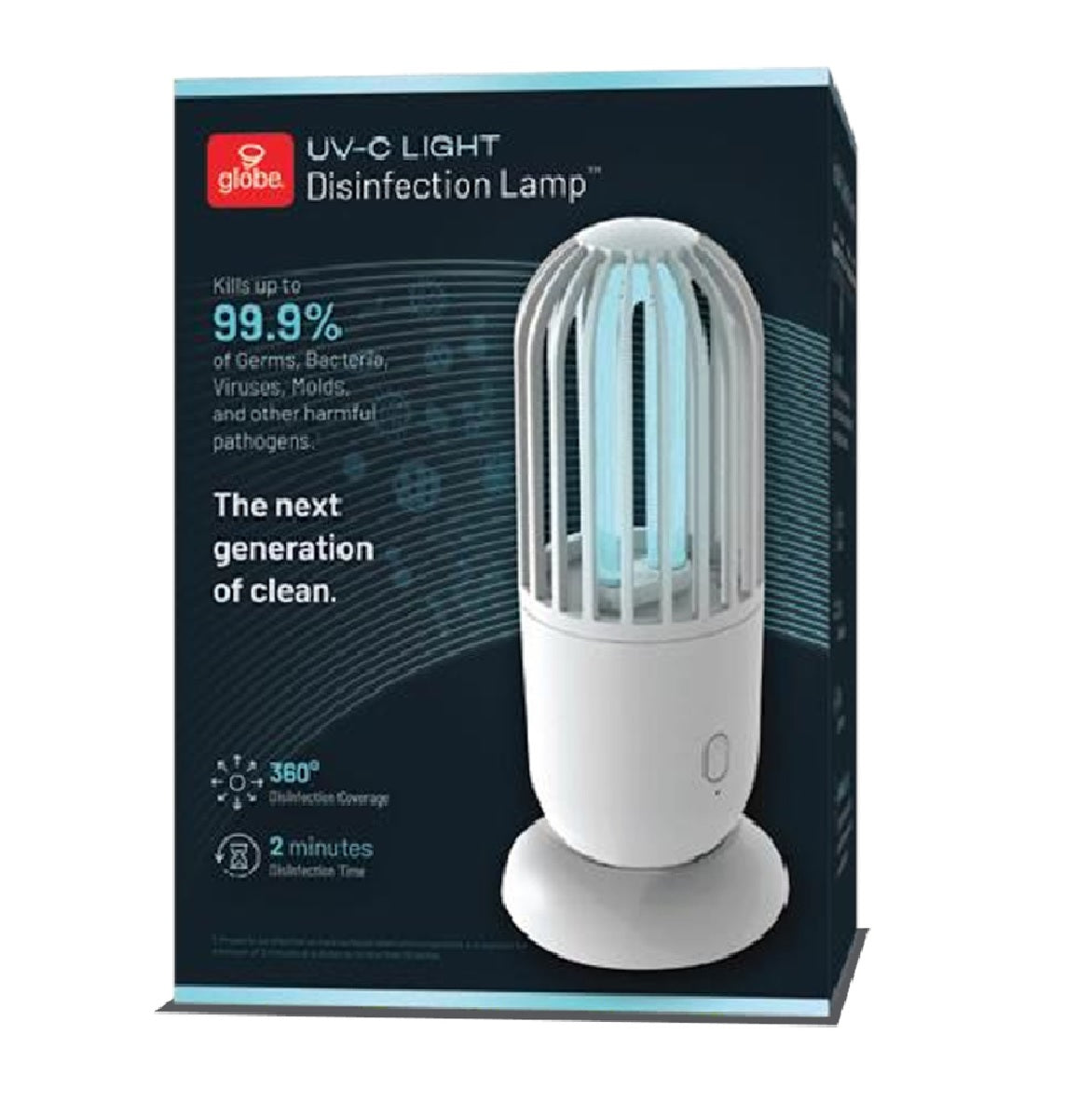 Globe Electric 66468 Disinfection Lamp, White