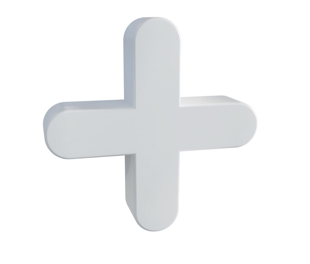 QEP 10335 Plastic Tile Spacer, 1/8" x 0.77", White