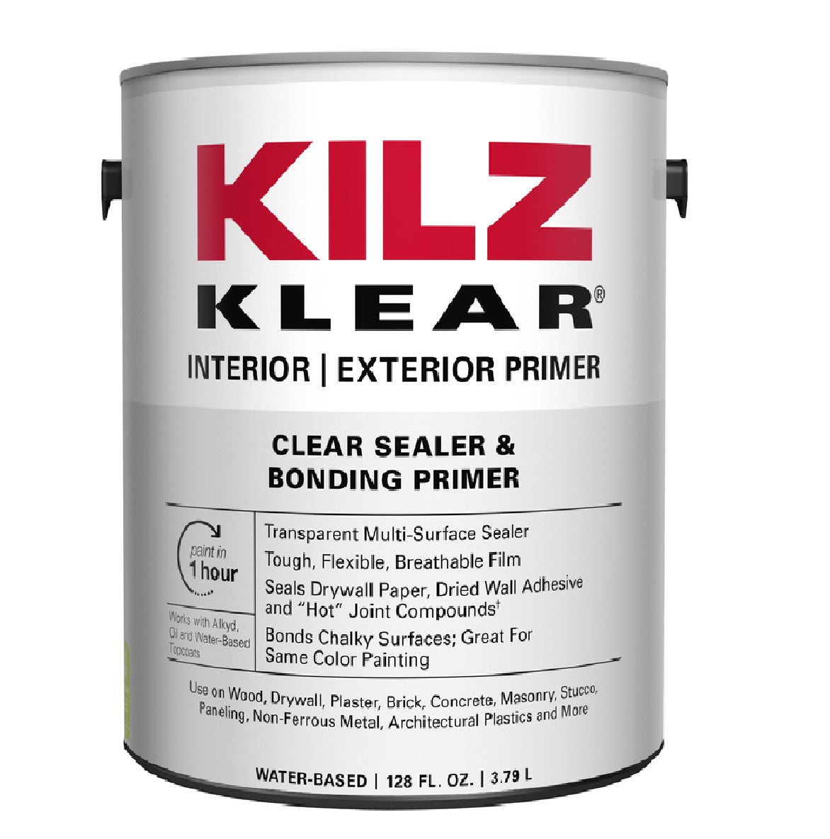KILZ L220111 Klear Flat/Matte Water-Based Primer and Sealer