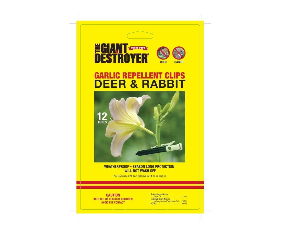 Giant Destroyer 00700 Animal Repellent Clip, 12 pk