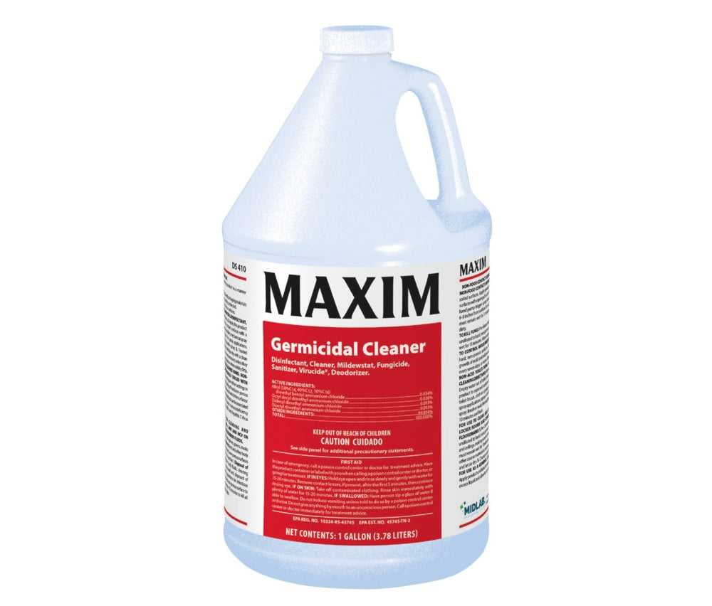 Maxim 041000-41 Germicidal Disinfectant Cleaner, 1 gallon
