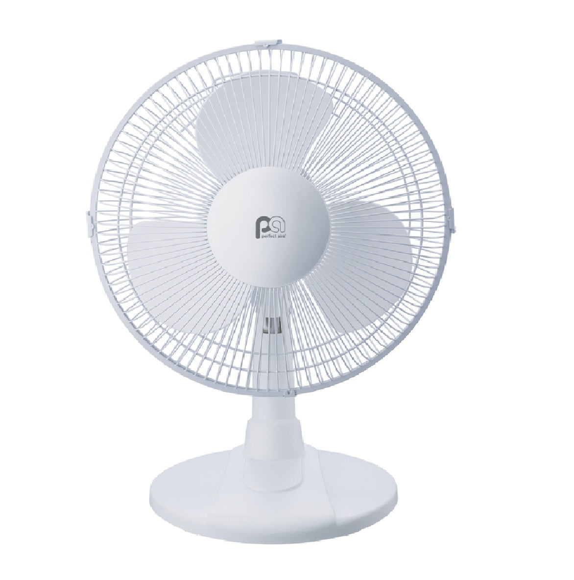 Perfect Aire 1PAFD12 Oscillating Table Fan, White
