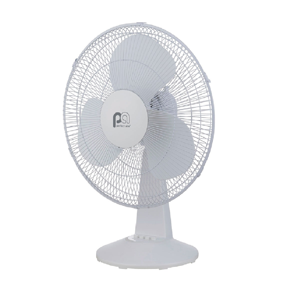 Perfect Aire 1PAFD16 Oscillating Table Fan, White