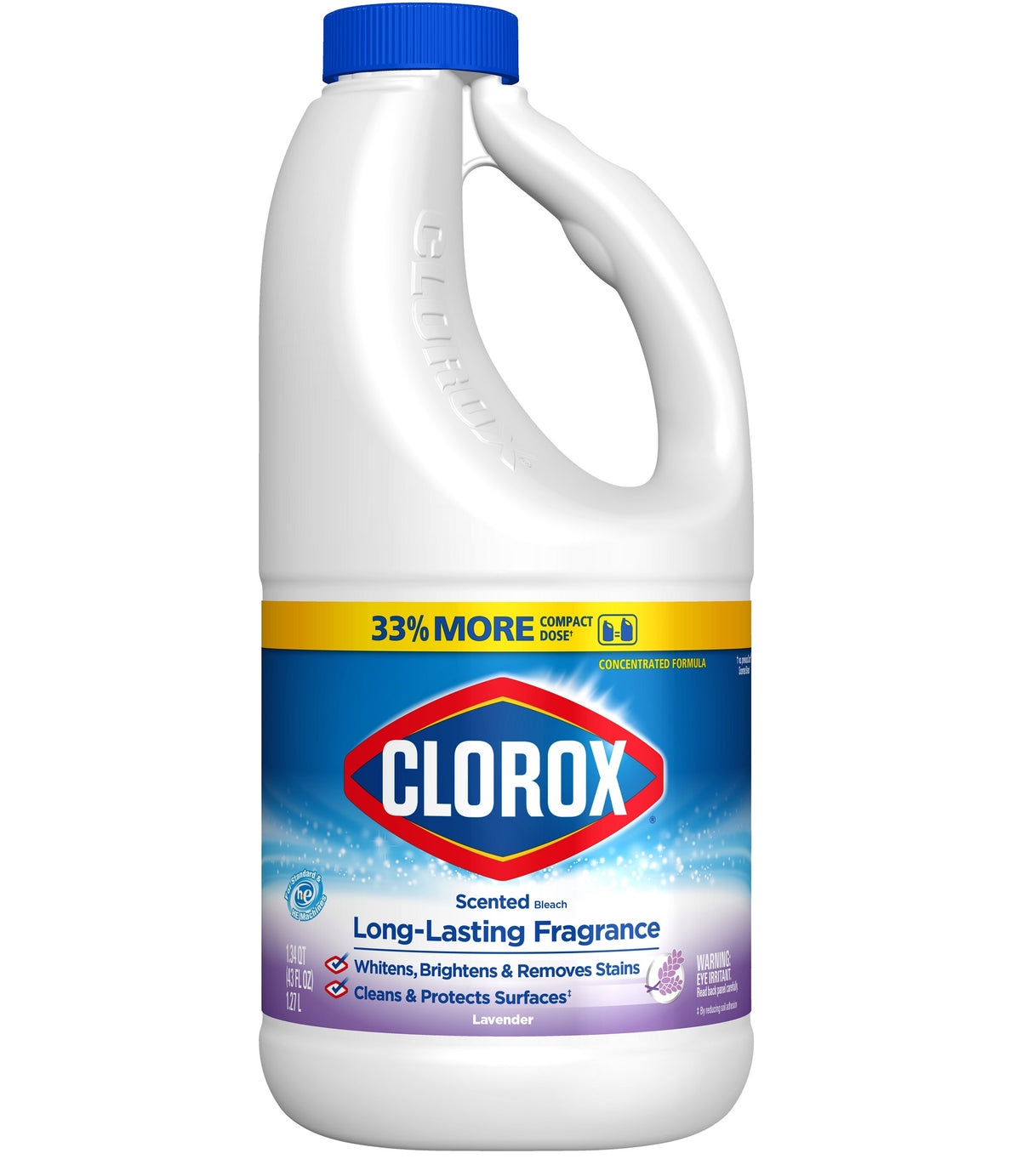 Clorox 32261 Bleach, Liquid, Lavender, 43 oz