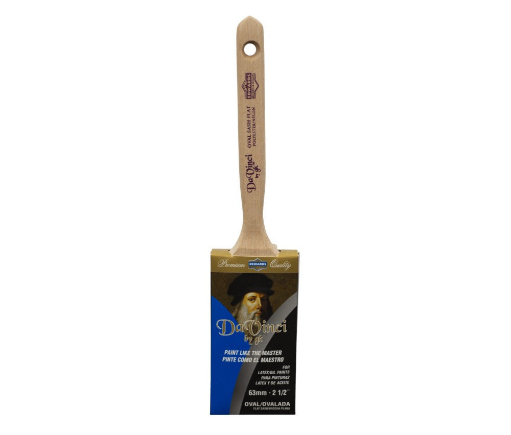 Linzer 1155224-0250 Flat Sash Paint Brush, 2-1/2" L