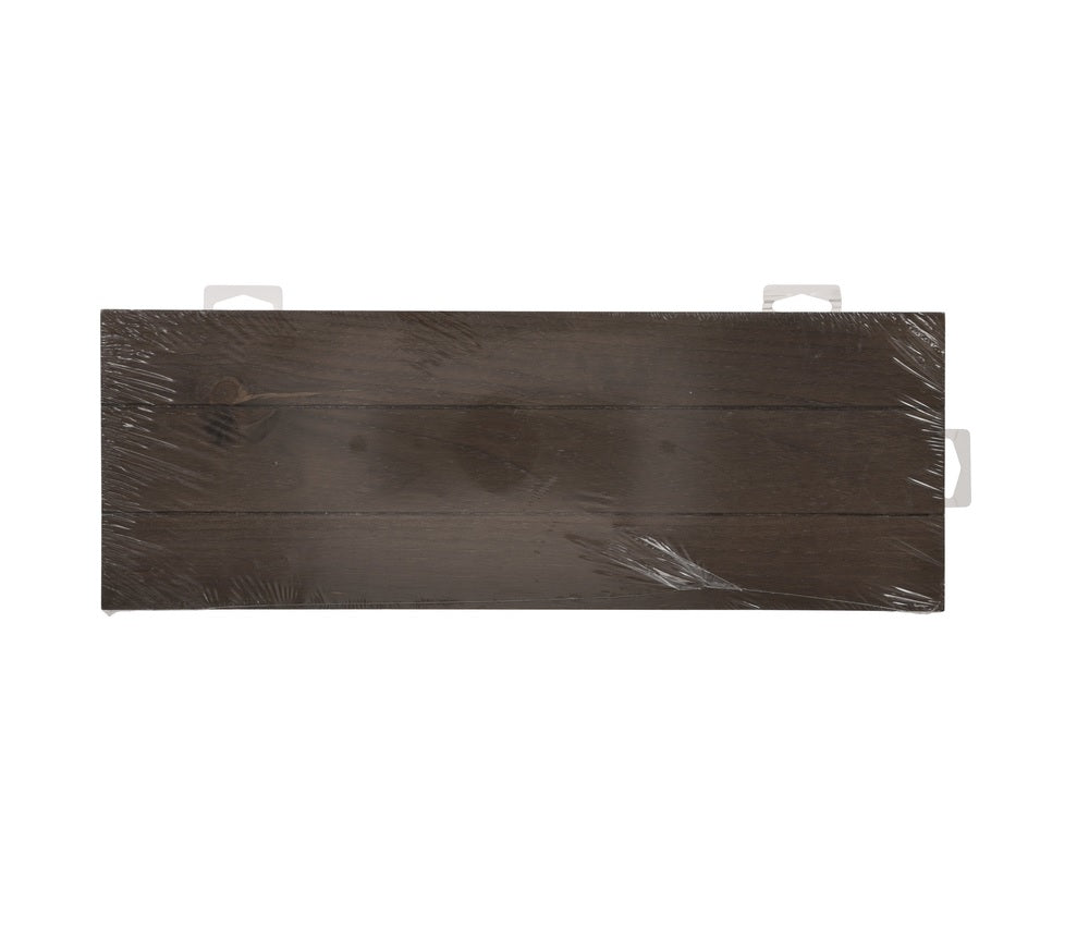 Hillman 848712 Rustic Address Plate, 6" x 17", Brown