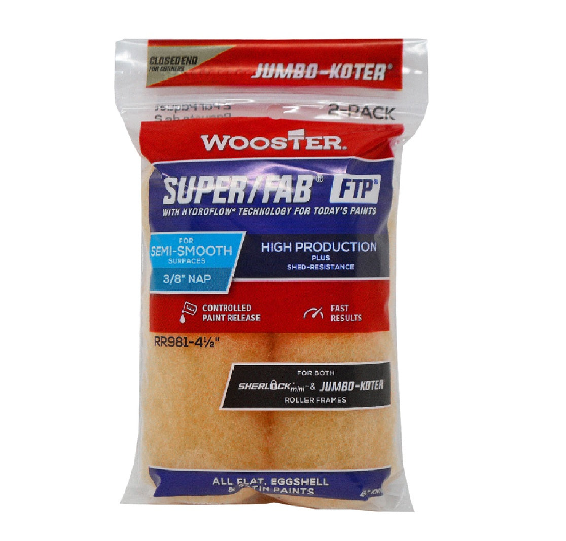 Wooster RR981-4 1/2 Super/Fab Paint Roller Cover