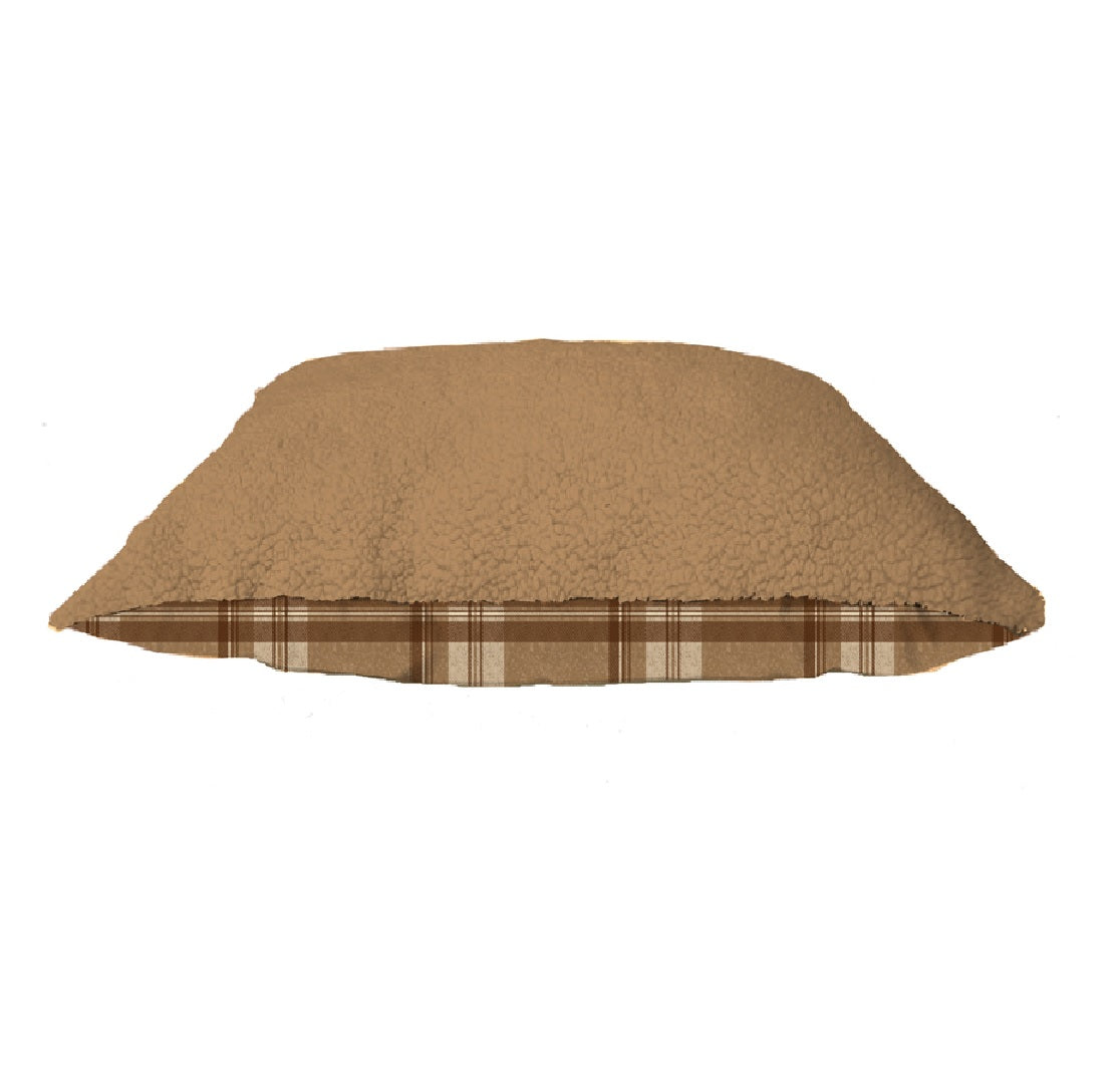 Arlee Home Fashions 59-21030TAU-KA Rectangle Plaid Pet Bed