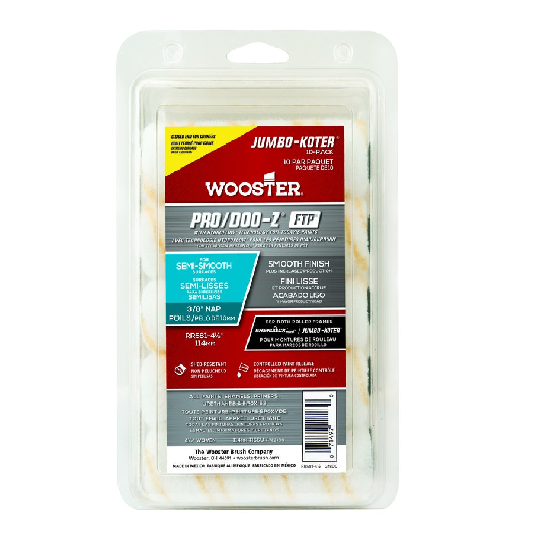 Wooster Brush RR581-4 1/2 PRO/DOO-Z Jumbo Paint Roller Cover