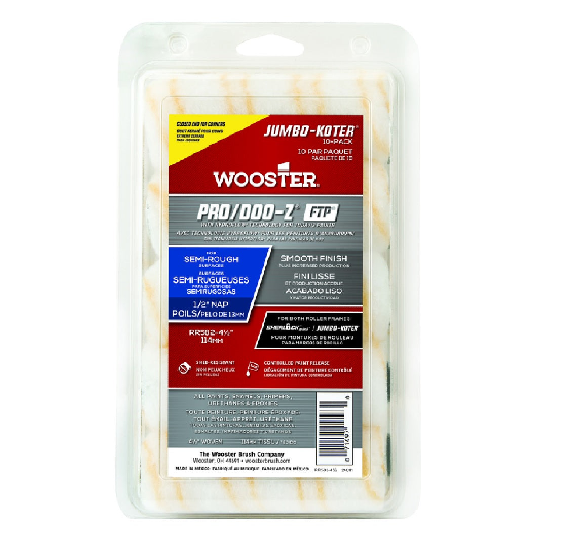 Wooster Brush RR582-4 1/2 PRO/DOO-Z Jumbo Paint Roller Cover