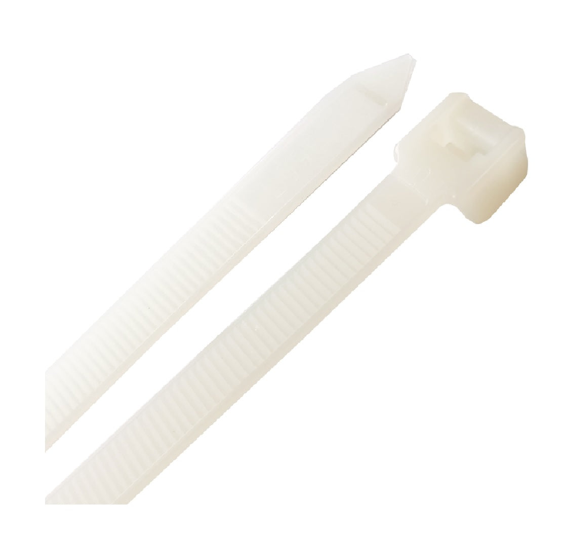 Steel Grip EHD-610-24-N10 Self-Locking Cable Tie, White