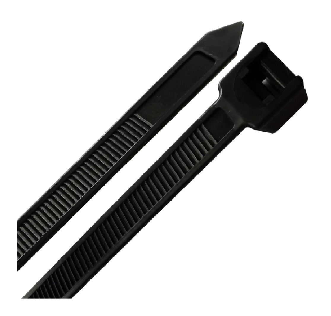 Steel Grip EHD-610-24-UV10 Self-Locking Cable Tie, Black