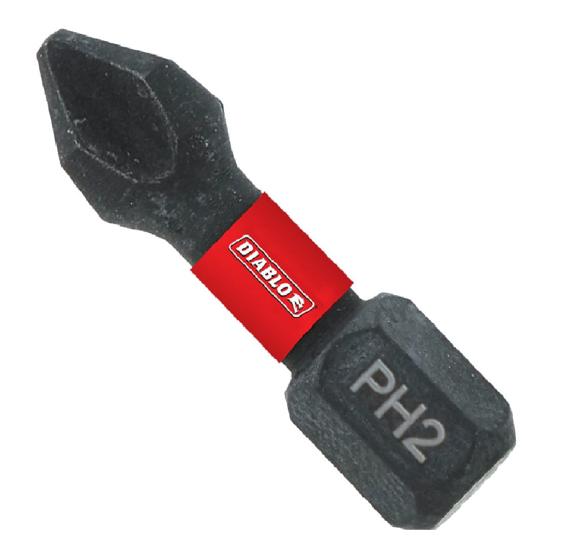 Diablo DPH21P5 Phillips Drive Bit, Number 2, 1 Inch