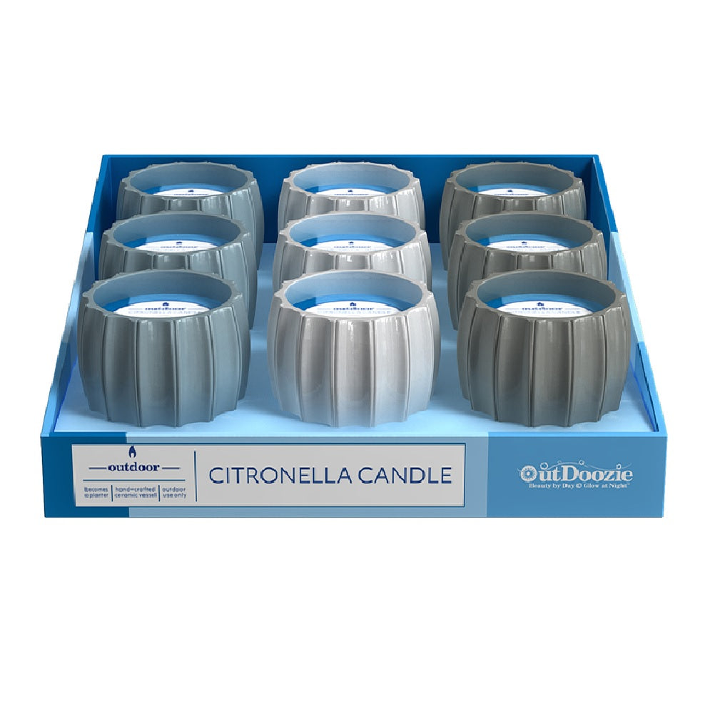 Outdoozie CC00274N-4XQ Contour Citronella Candle