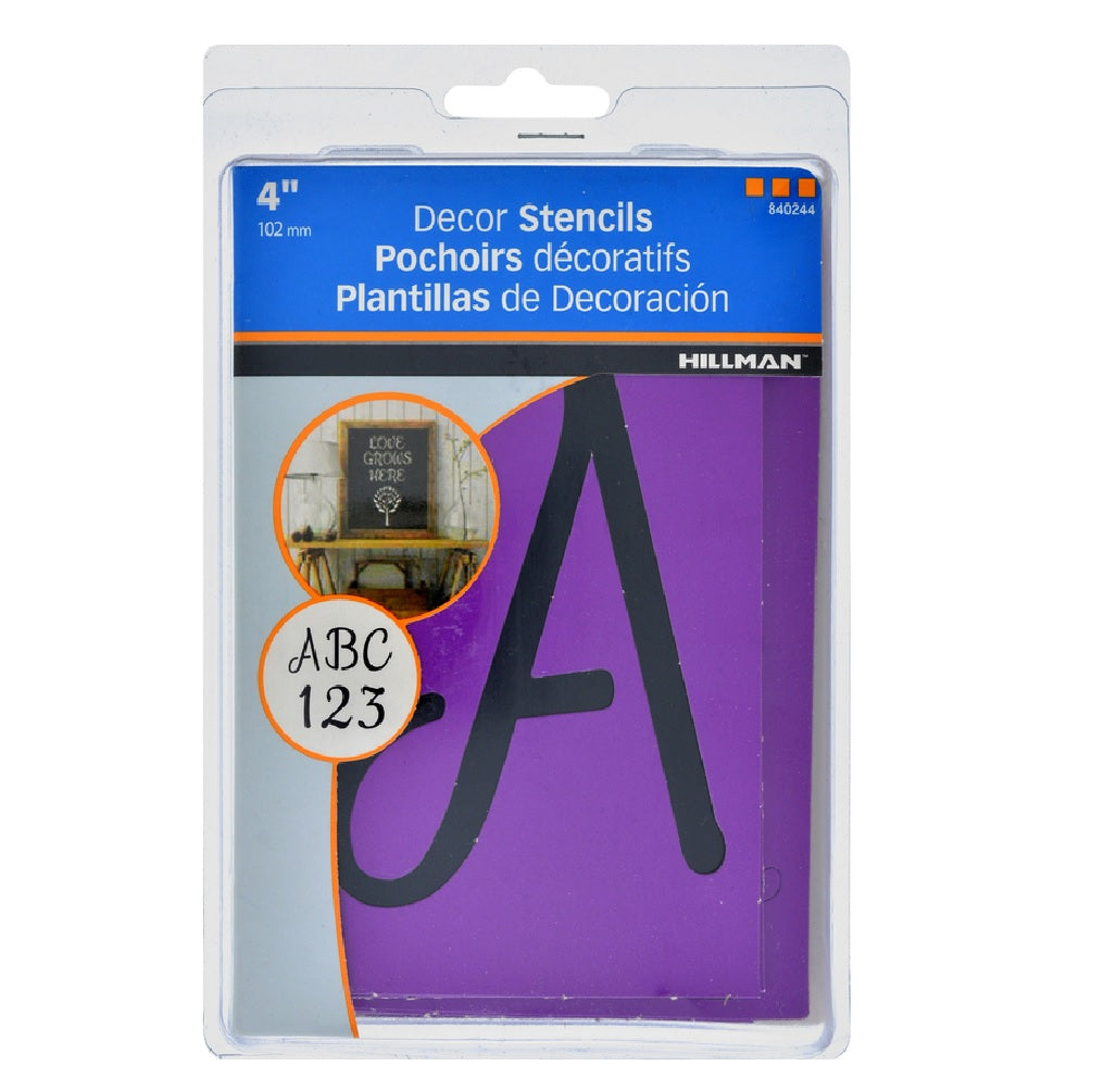 Hillman 840244 Decor Stamp Set, Card Stock