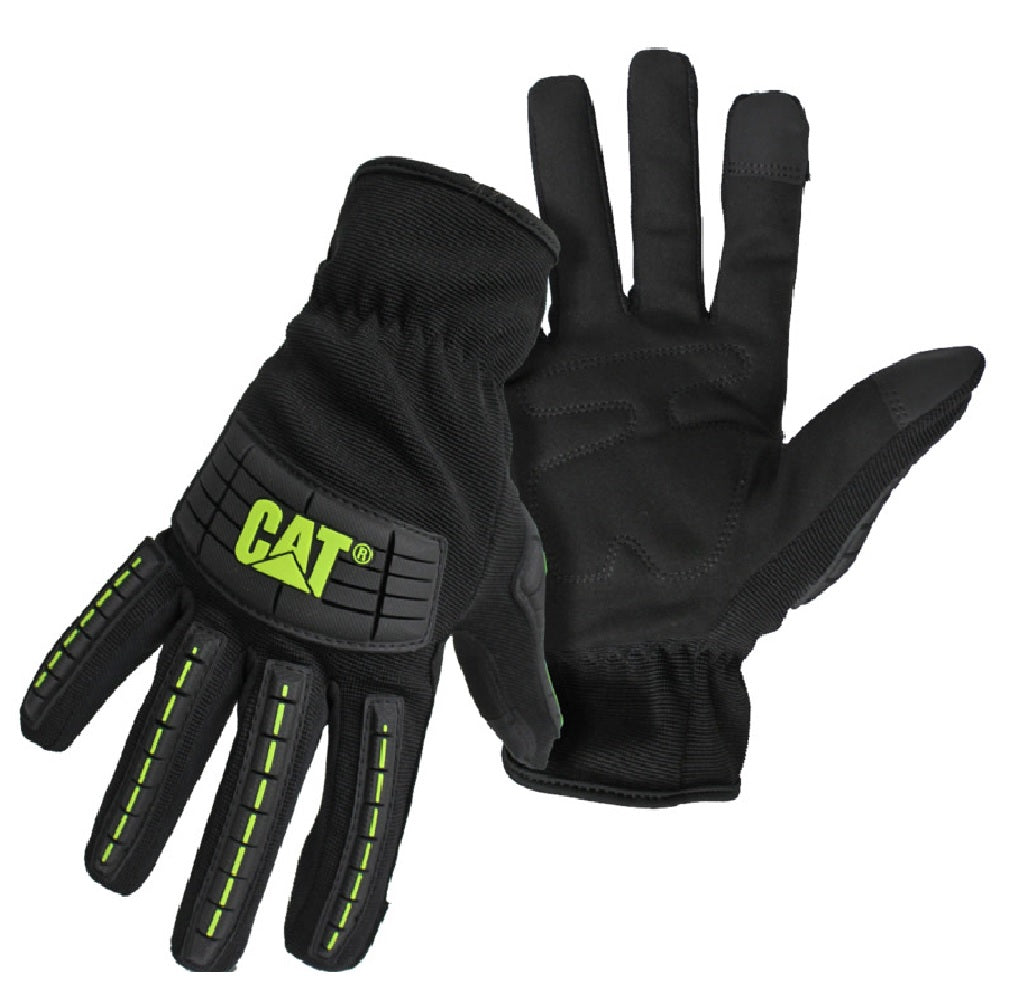 Cat CAT012240L Touchscreen Utility Gloves, Black