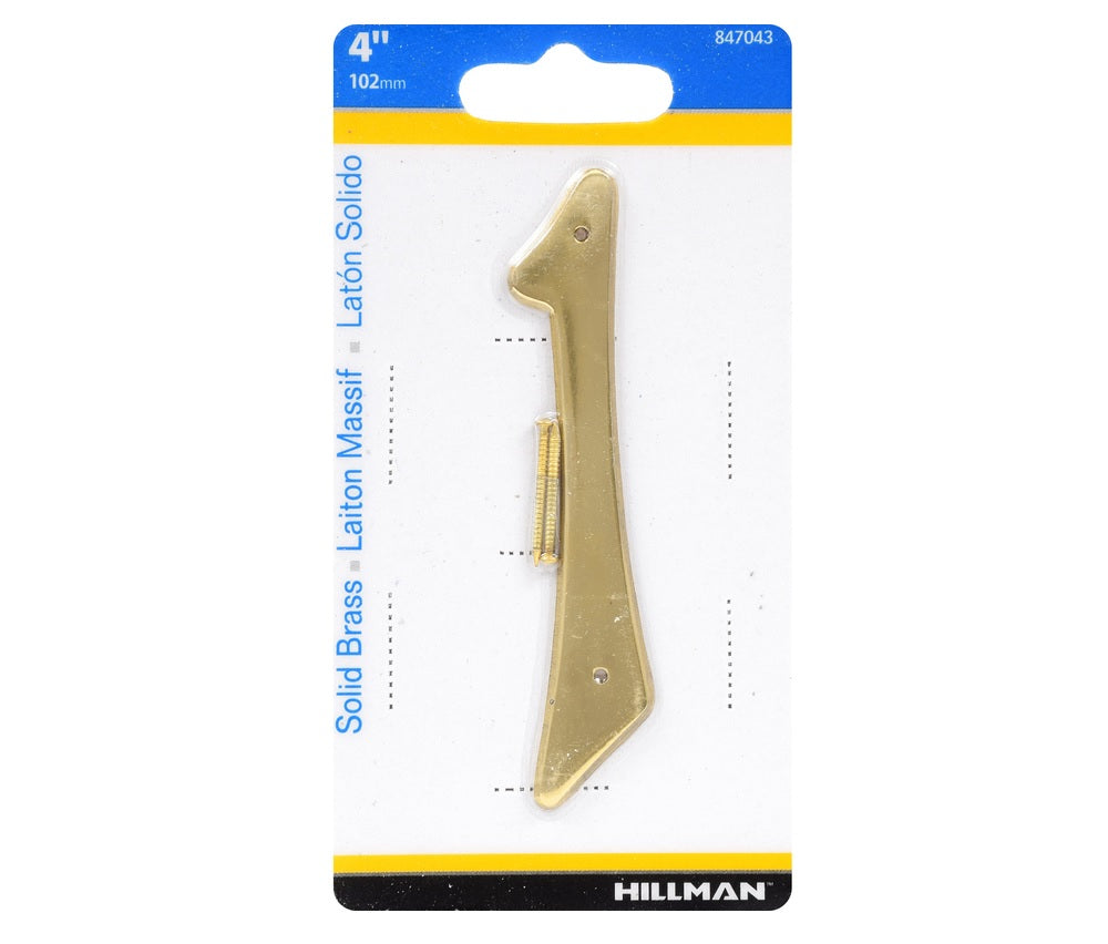Hillman 847043 Brass Nail-On Number, 4", Gold, 1 pc