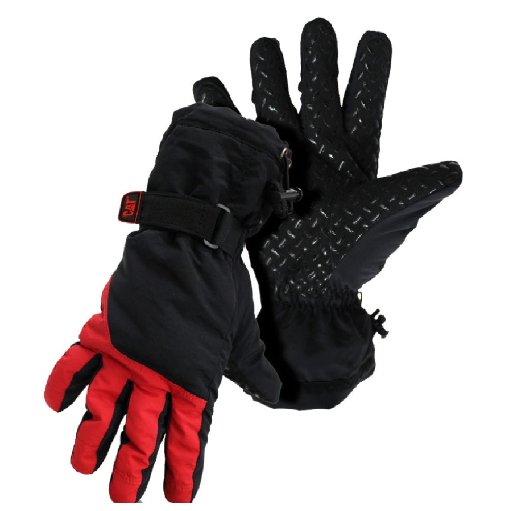 Cat CAT016203X Elastic Wrist Cuff Winter Gloves, X-Large