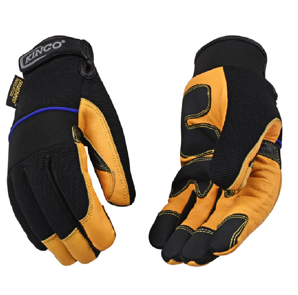 Kinco 102HK-XL Lined Goatskin Leather Driving Gloves