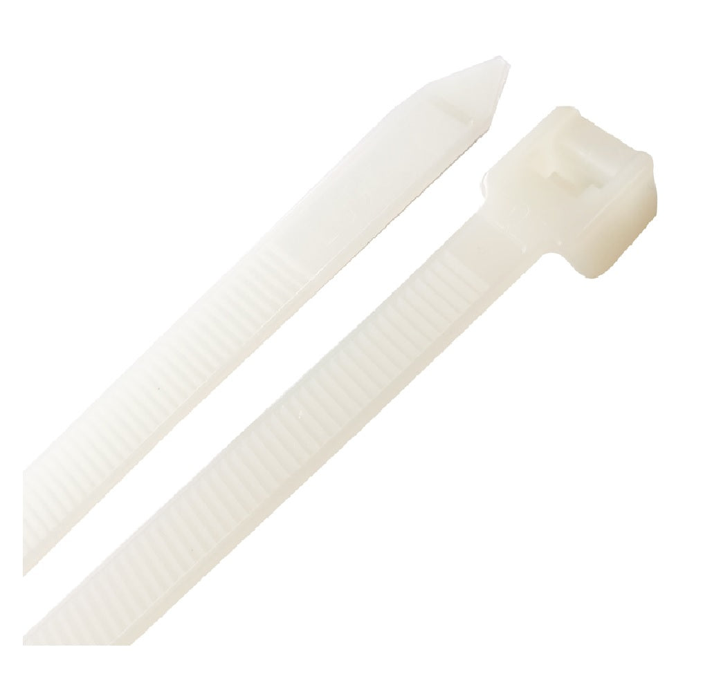 Home Plus EHD-610-24-N Self-Locking Cable Tie, White