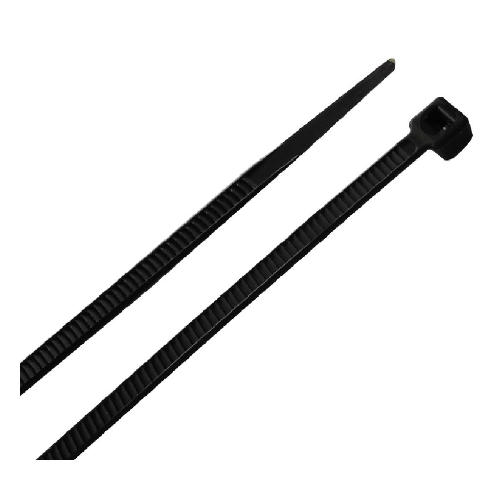 Home Plus LH-I-140-5-BK Self-Locking Cable Tie, Black