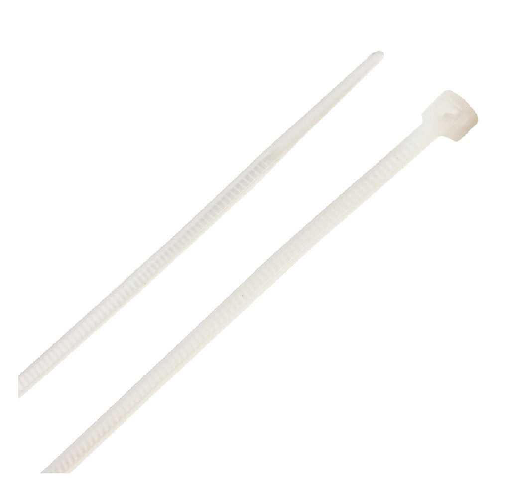 Home Plus LH-M-100-4-N Self-Locking Cable Tie, White