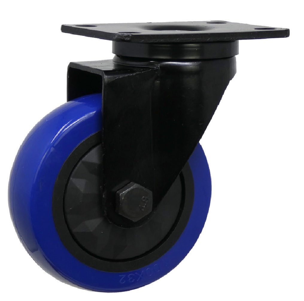 Shepherd Hardware 3663 TPU Swivel Caster, 4 Inch