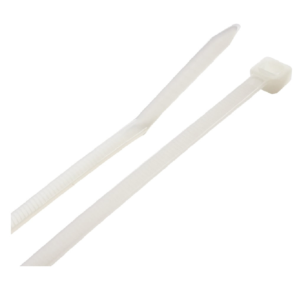 Steel Grip 75S-200-8-NM Self-Locking Cable Tie, White