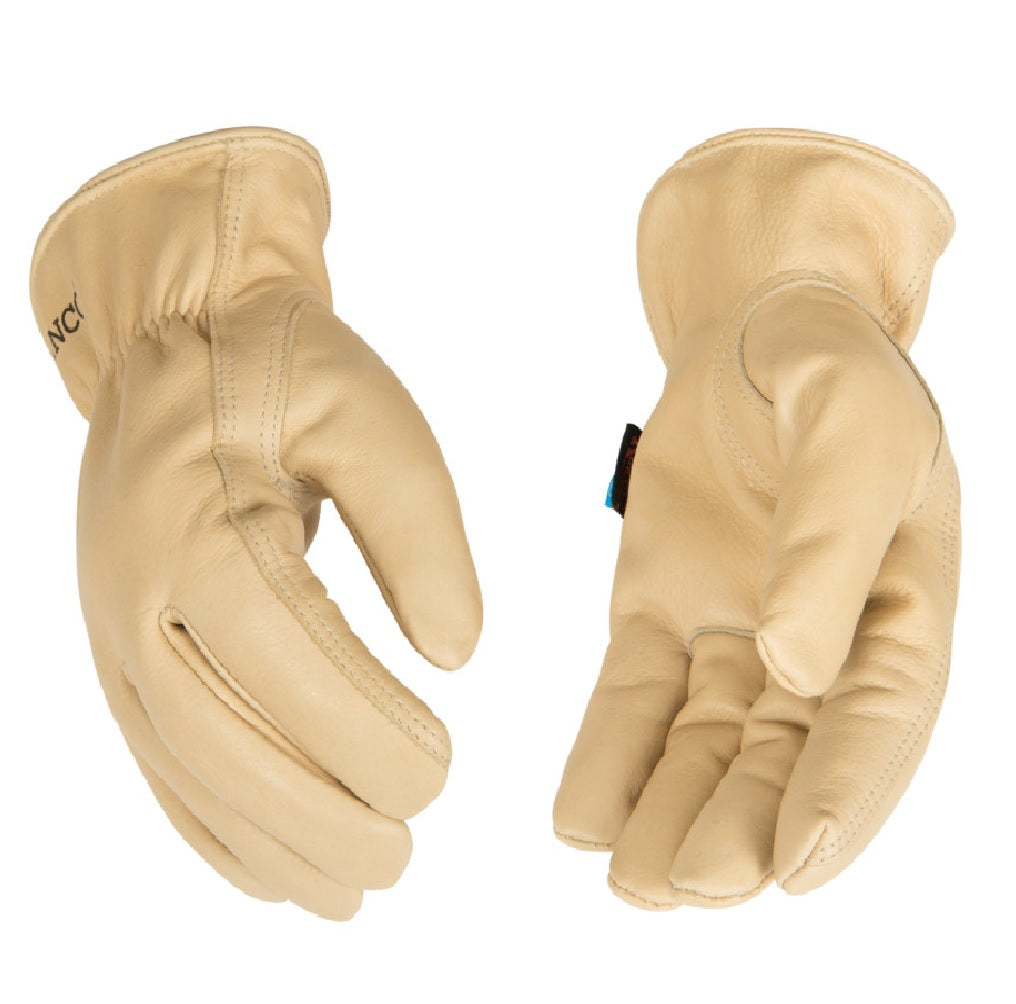 Kinco 398HKP-XL Lined Water-Resistant Grain Cowhide Gloves
