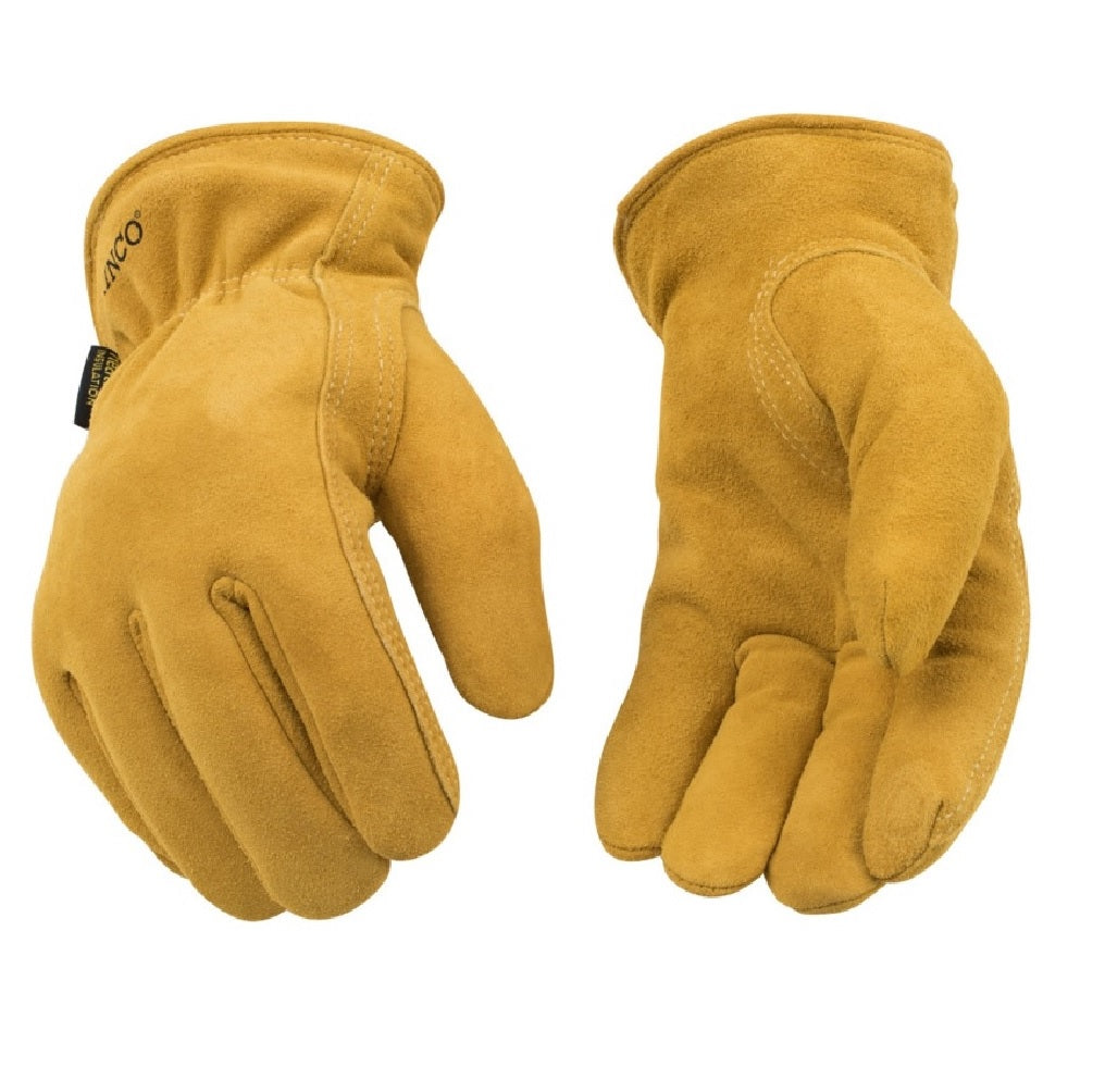 Kinco 903HK-XL Lined Suede Deerskin Leather Driver Glove