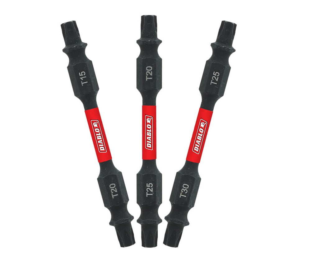 Diablo DDETV25-S3 Torx Bit Set, 2-1/2"