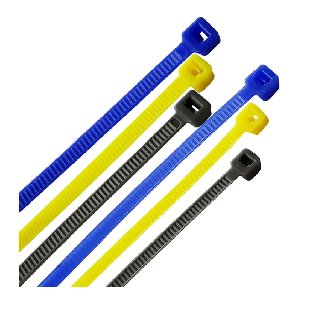 Steel Grip ACE200-MU Self-Locking Cable Tie, Assorted