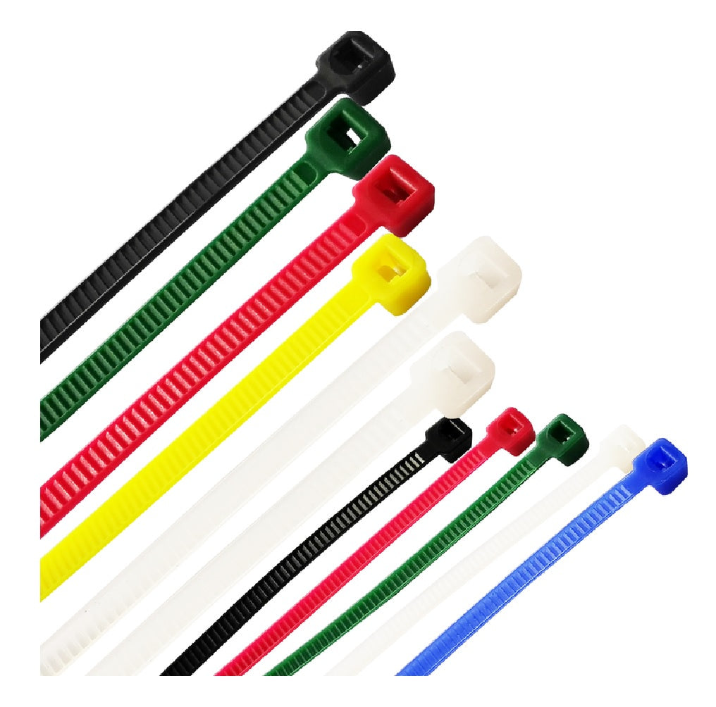 Steel Grip ACE600-MU Self-Locking Cable Tie, Assorted