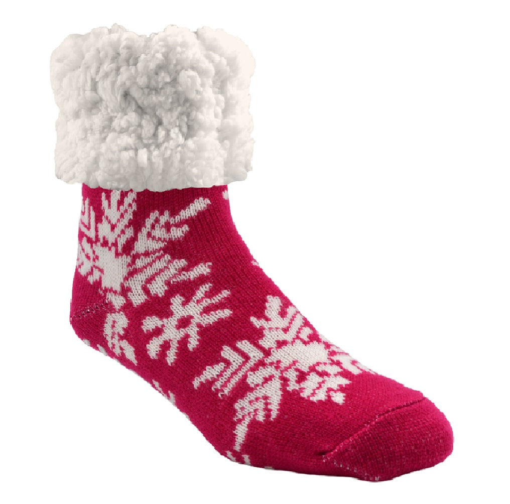 Pudus SF-RSB-C Classic Snowflake Raspberry, Red