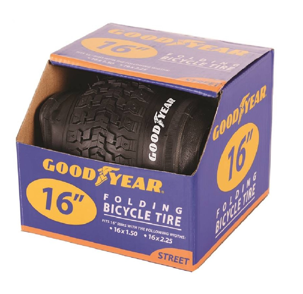 Goodyear 91106 16" Folding Bike Tire, Black