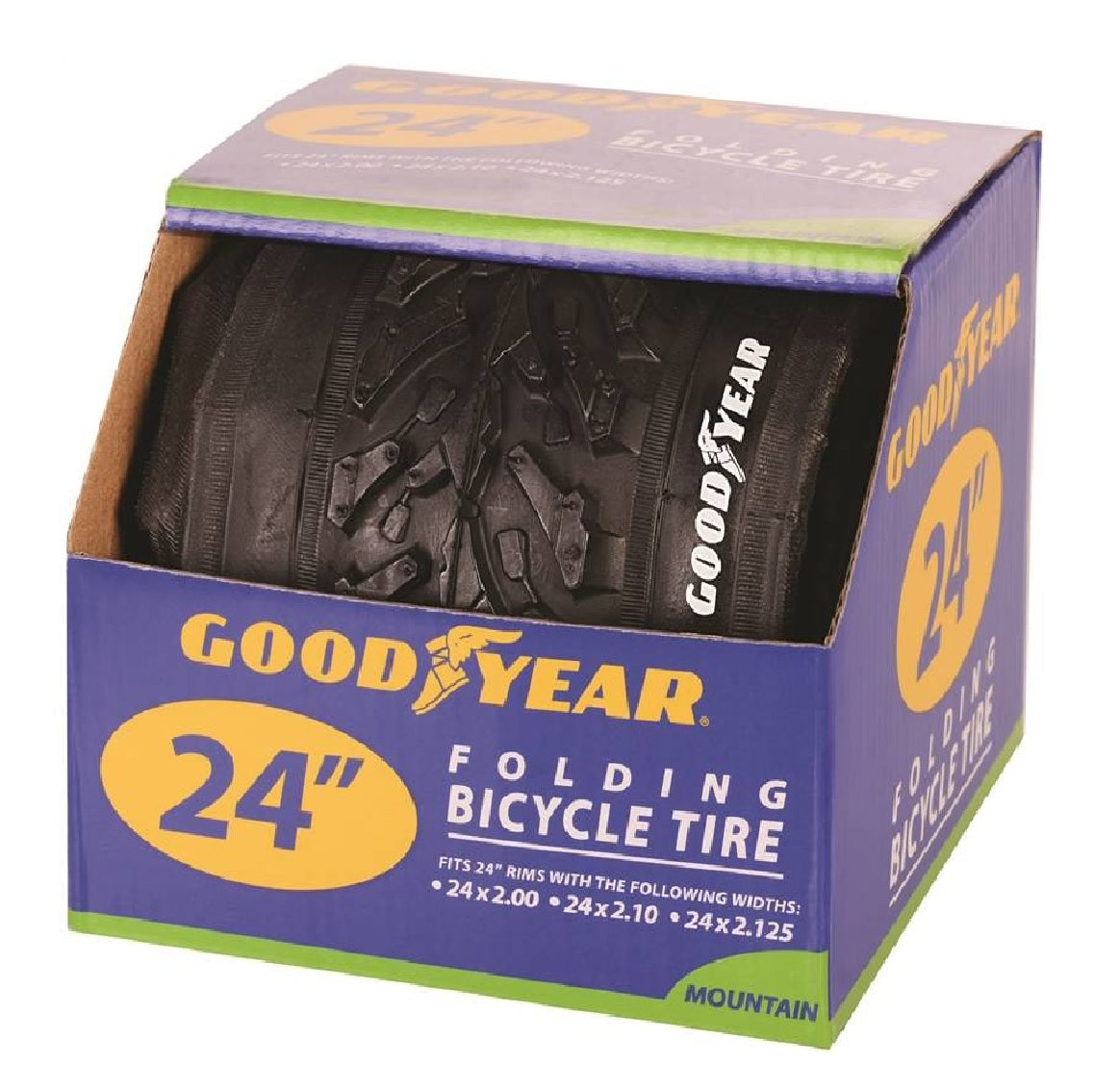 Goodyear 91116 24" Folding Bike Tire, Black