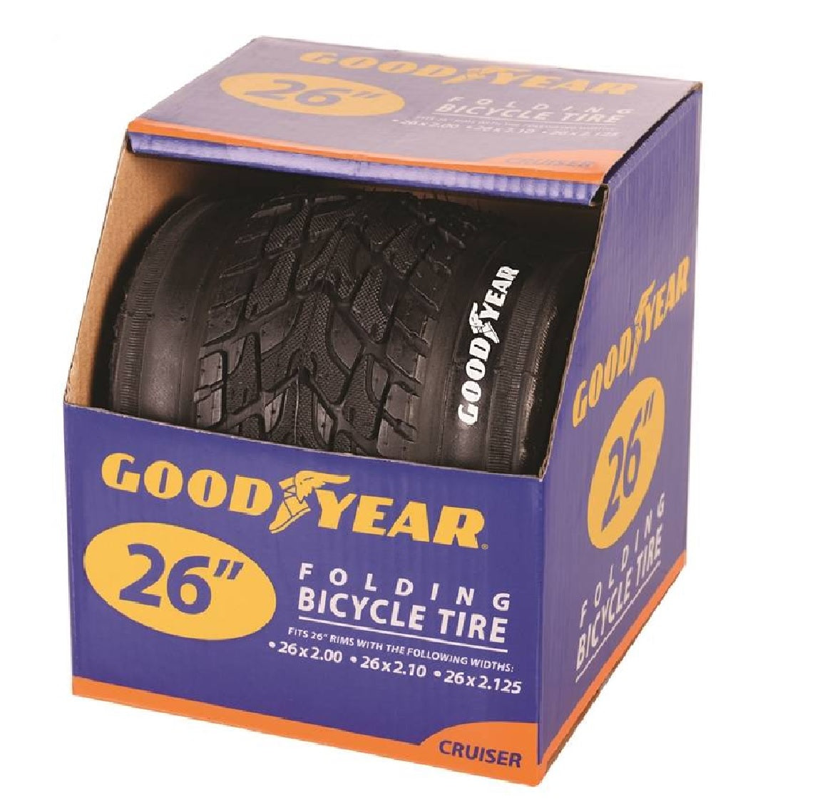 Goodyear 91122 26" Folding Cruiser Tire, Black