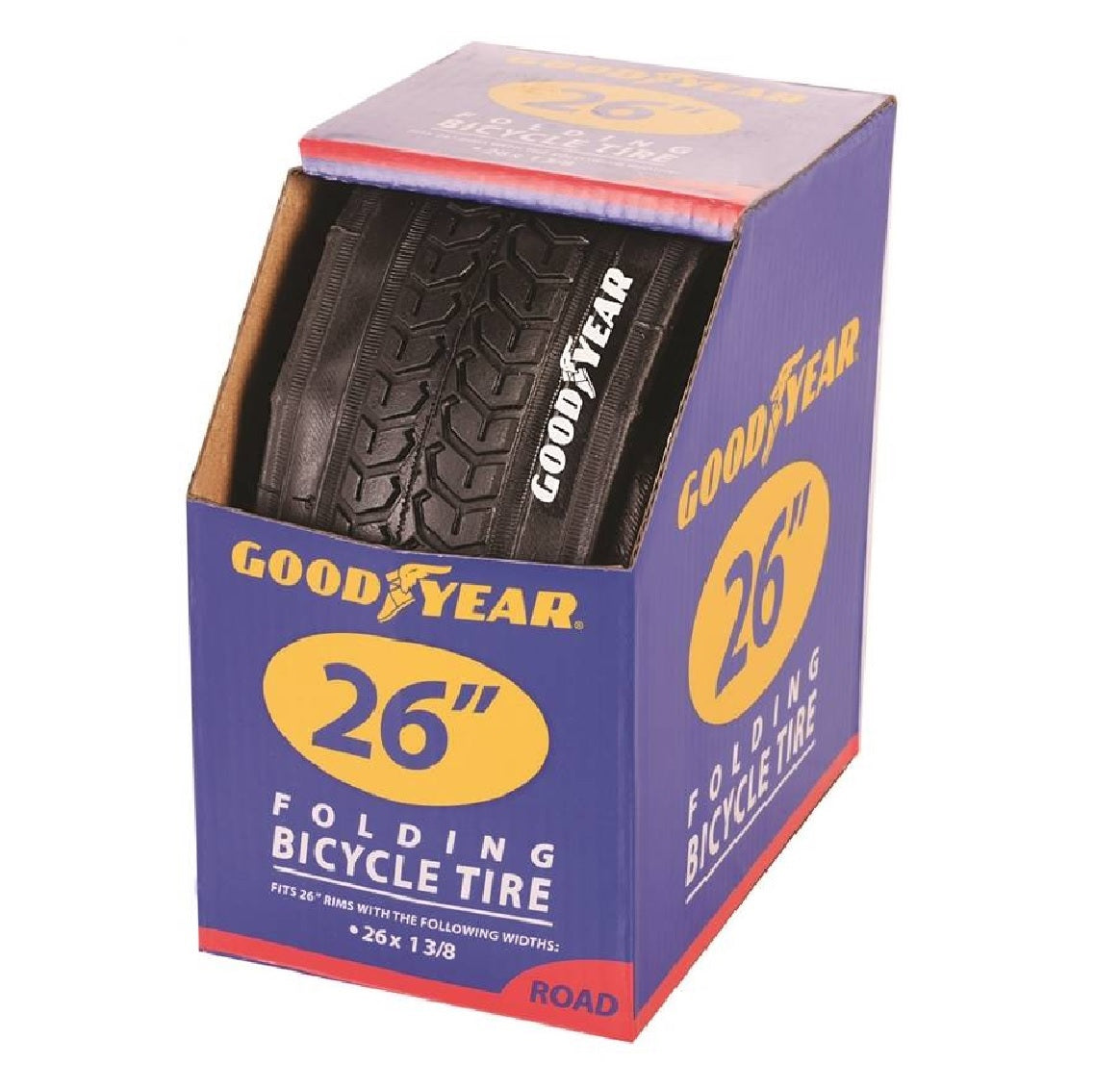 Goodyear 91126 26" Folding Road Tire, Black