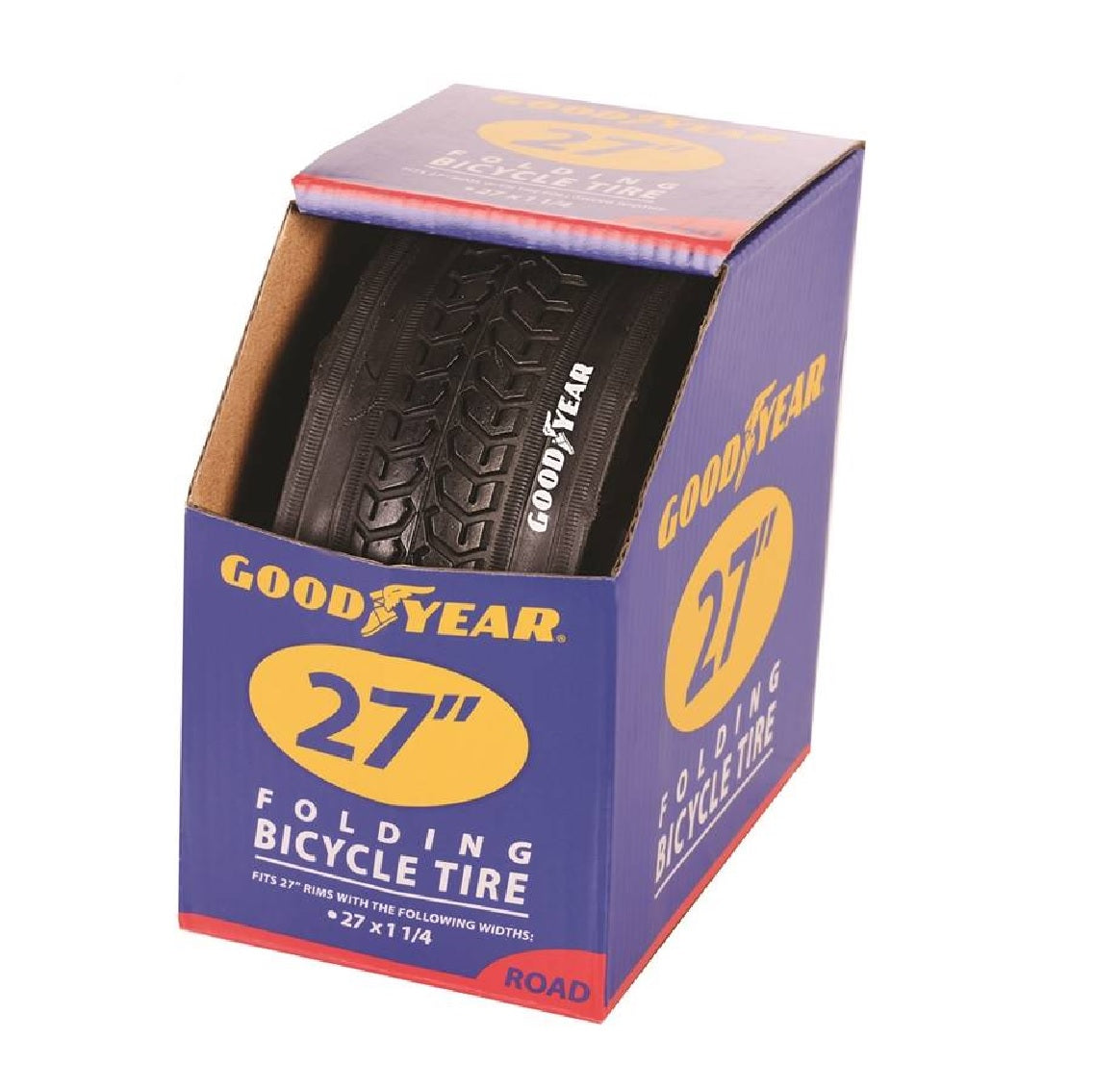 Goodyear 91128 27" Folding Road Tire, Black