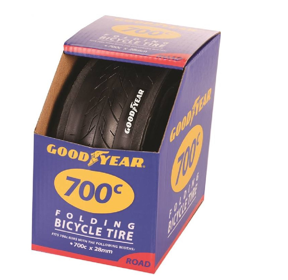 Goodyear 91134 Folding Road Tire, Black