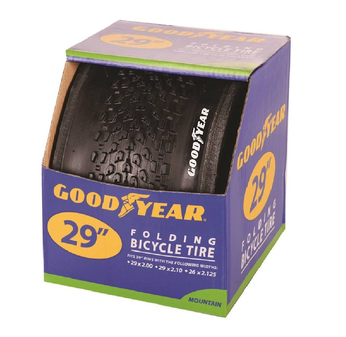 Goodyear 91132 29 Inch Wheel Folding Mountain Bike Tire, Black