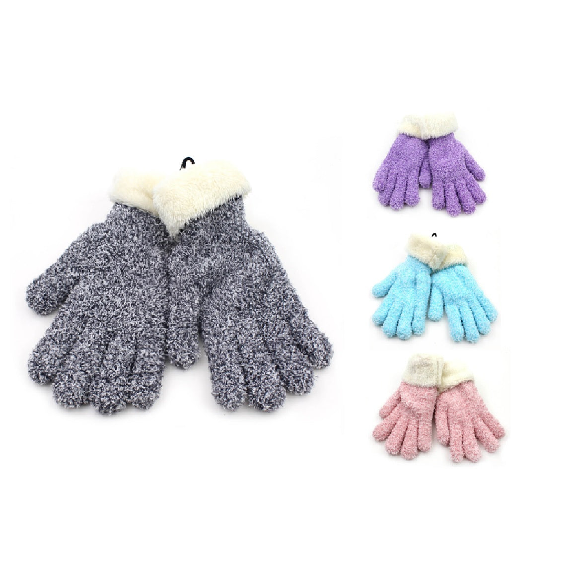 Diamond Visions 05-2621 Heat Max Winter Goods Fuzzy Sherpa Glove