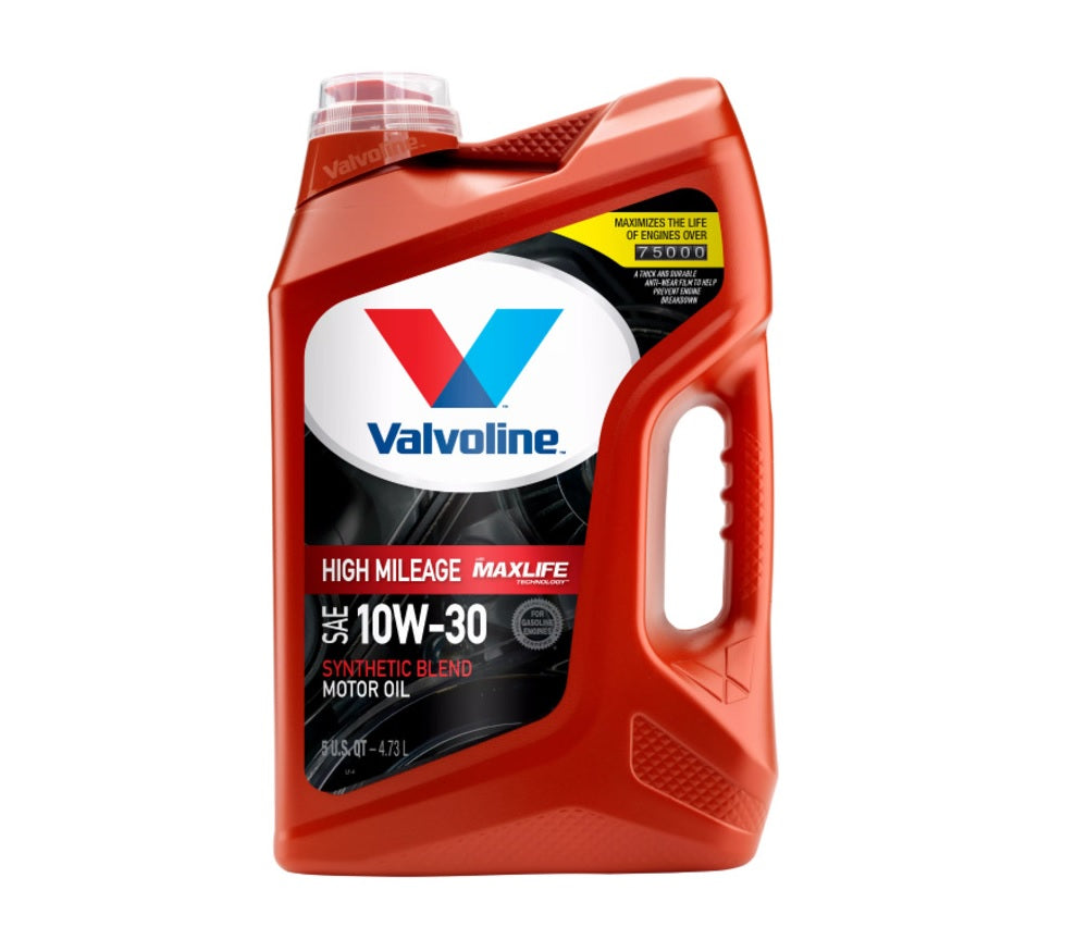 Valvoline 881161 SAE 10W30 Maxlife High Mileage Motor Oil, 5 Quart